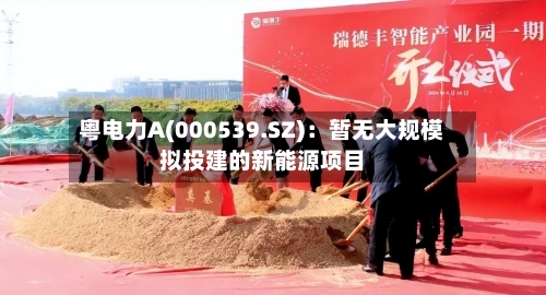 粤电力A(000539.SZ)：暂无大规模拟投建的新能源项目-第2张图片